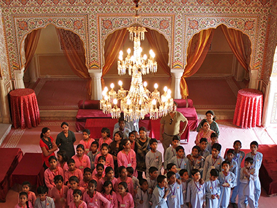 Easter Celebrations at a Palace