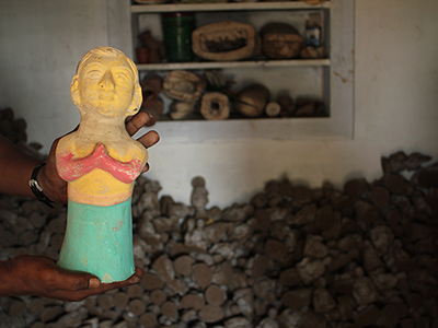 Mud Toy making in Vilachery, Madurai