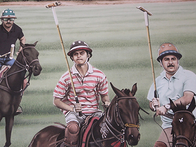 Polo, the game of kings